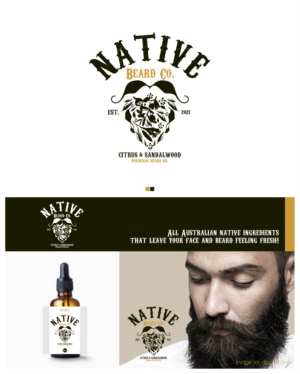 Native Beard Co. | Logo Design by momo57