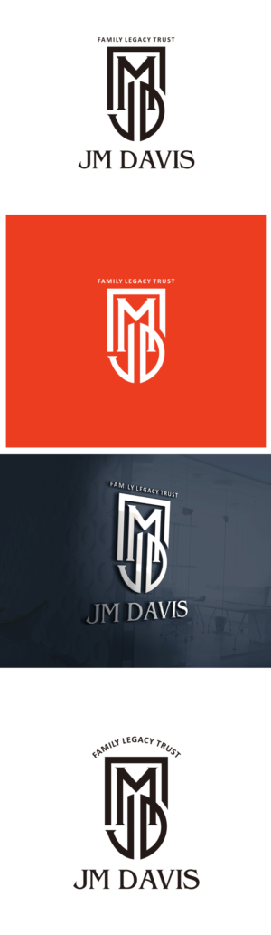 JM DAVIS  Family Trust | Logo Design by yganess