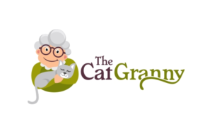 I'd  like a cheerful, colorful, logo depicting a cat and a granny:-) | Logo Design by iamrady