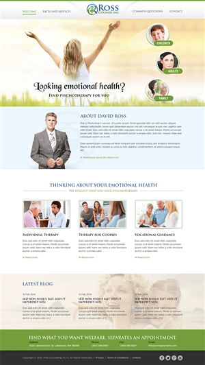 Mental Health Therapy Website | Web Design by Mayank Patel