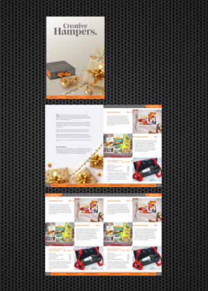 Corporate Christmas Hamper Guide 2021 | Brochure Design by nng