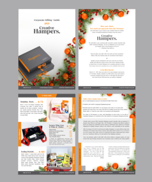 Brochure Design by Polina_pro for 3 Gift Girls | Design #27338452