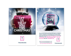 We are an Estate agency (Real estate)– looking for Christmas/winter theme leaflet | Flyer Design by see why