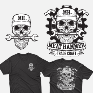 MEAT HAMMER Trade Craft | Logo-Design von delegacydesign