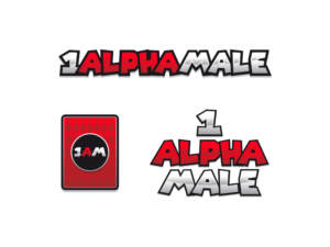 1AM or 1AlphaMale or both | Logo-Design von Atvento Graphics