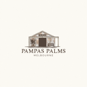 Pampas Palms Melbourne  | Logo-Design von design.picnic