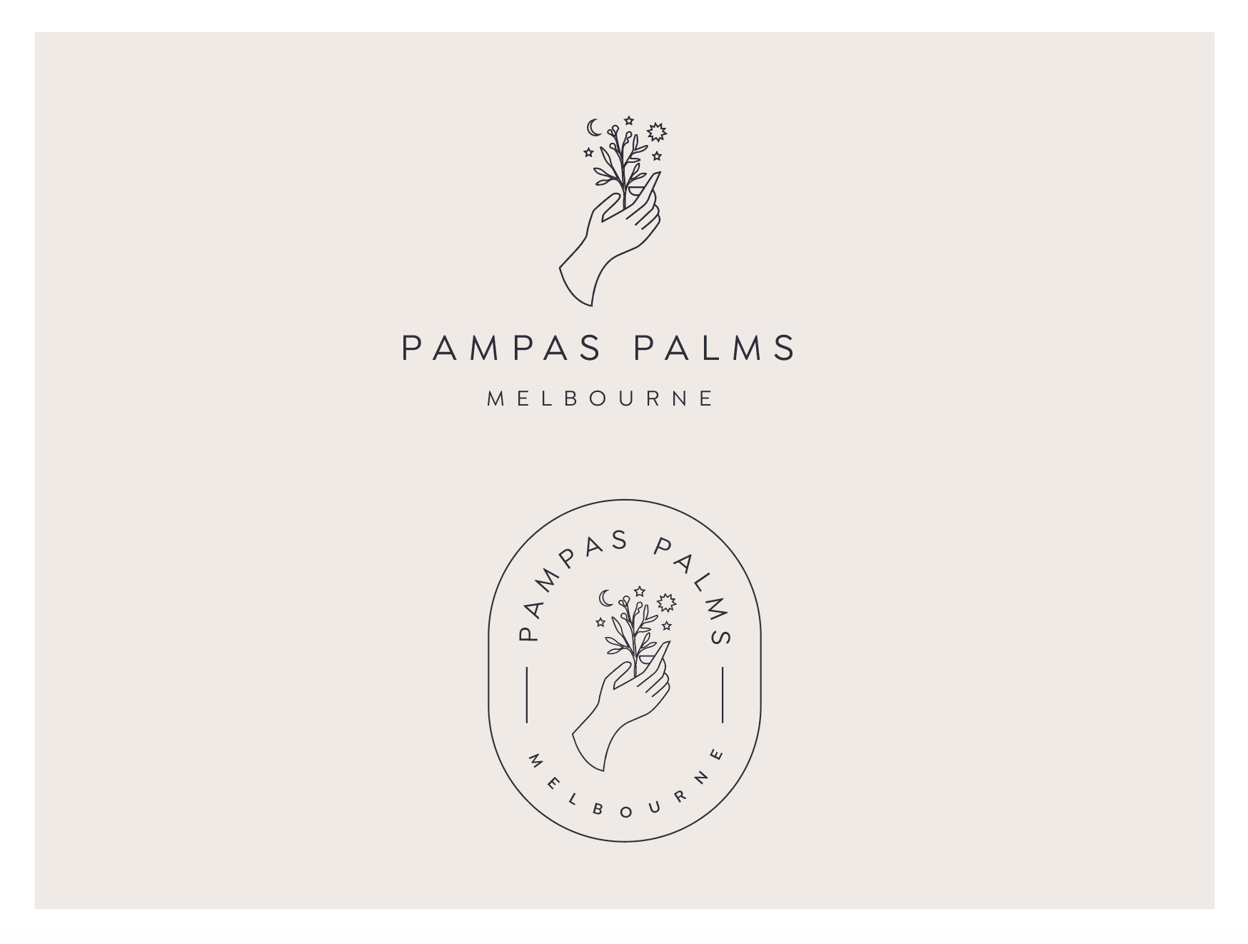 Logo-Design von wonderland für Pampas Palms Melbourne  | Design #27344275