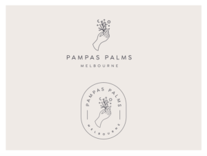 Logo-Design von wonderland für Pampas Palms Melbourne  | Design: #27344275