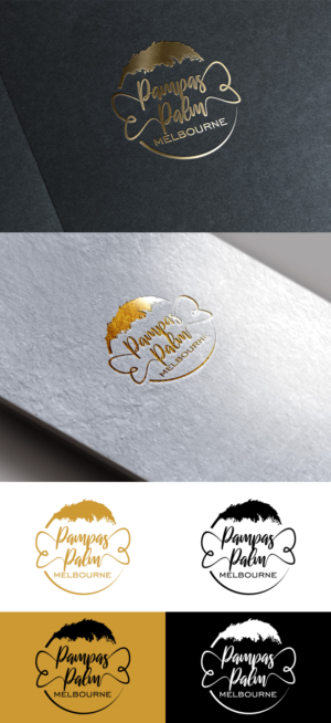 Logo-Design von FDesignIndonesia für Pampas Palms Melbourne  | Design: #27359110