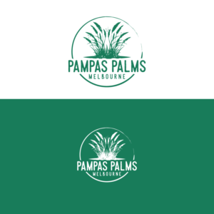 Logo-Design von brand maker für Pampas Palms Melbourne  | Design: #27349627