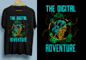 NULL01; New futuristic/dystopian clothing business/ TSHIRT DESIGN | T-shirt Design by SAI DESIGNS