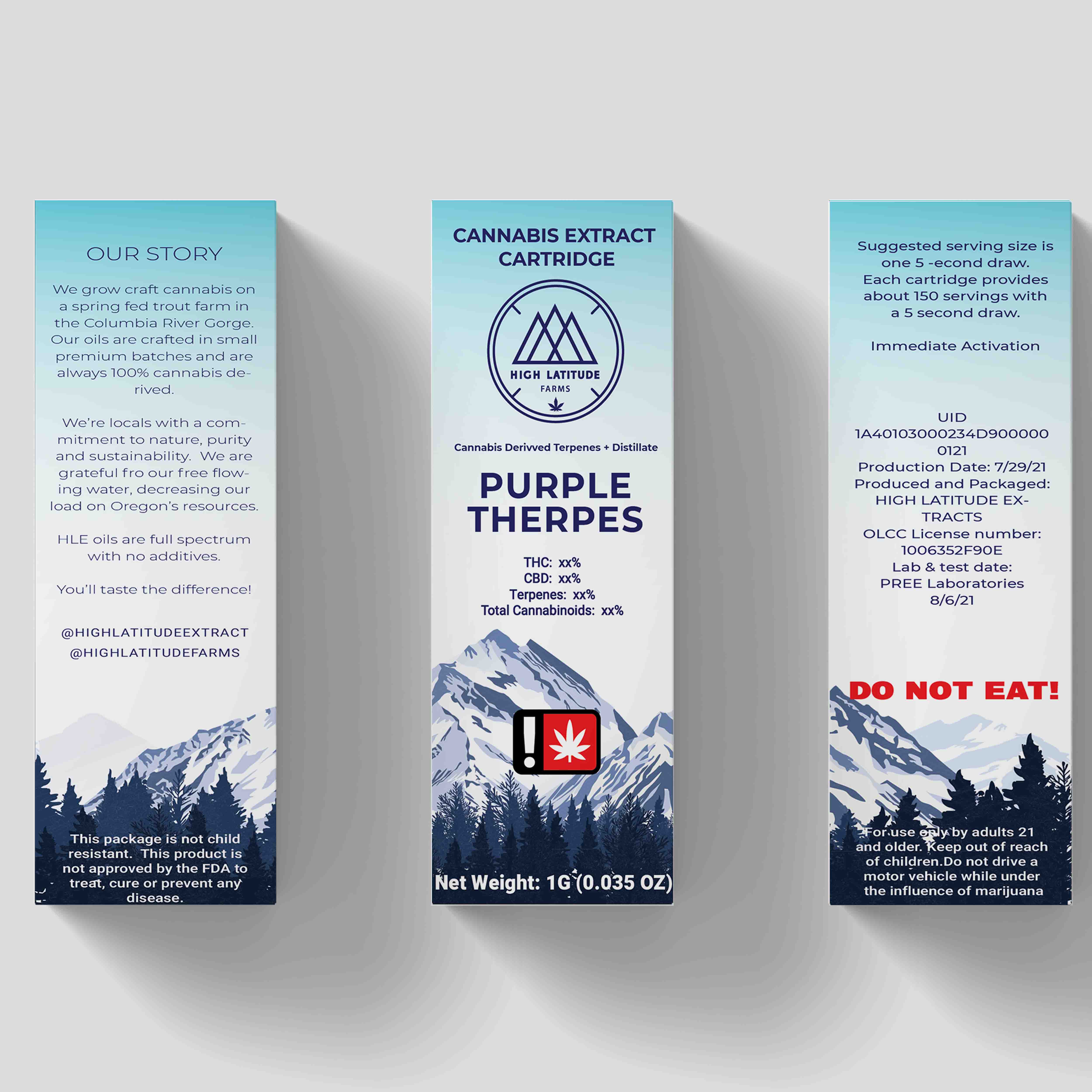 Packaging Design by ILLUSTRATOR PRO for High Latitude Farms | Design #27391410