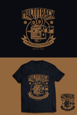 Multitrack Productions Logo - T-shirt | T-Shirt-Design von mithunpopey