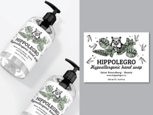 A hand soap seller needs a premium label for a new product | Etikett-Design von raphis