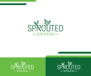 Sprouted Spoon | Logo-Design von ecorokerz