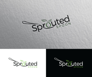 Sprouted Spoon | Logo-Design von Iris 3