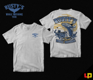 Whale Watch | T-shirt Design by Uprinteez