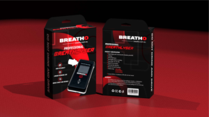 50 Breatho Mouthpieces box design for breathalyser device | Grafik-Design von Bear Studio