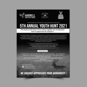 5th Annual Youth Hunt | Flyer Design by aspiremedia