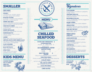 Menu Design by Graphic Guy for this project | Design #27396788