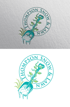 Thompson Snow & Lawn | Logo Design by blue eye