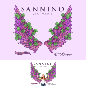 angel wings designed with grapevines,wine related items all with in the artwork of the wings | Grafik-Design von Falih A