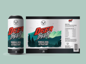 DEER BEER...16oz. Aluminum Can Design needed! | Verpackungs-Design von ronin71