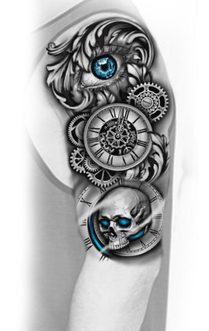 Half Sleeve Tattoo Design Needed | Tattoo Design by Jezzus