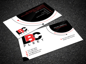 Business Card Design by Sandaruwan for LBC Fleet | Design #27387460