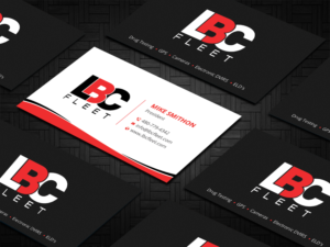 LBC Fleet business card | Business Card Design by DesignShout