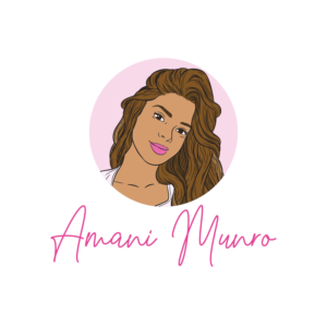 “Amani Munro”  New Graphic Design Project for a new YouTube channel | Graphic Design by delegacydesign