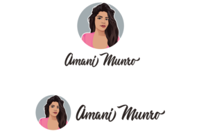 “Amani Munro”  New Graphic Design Project for a new YouTube channel | Graphic Design by singhania