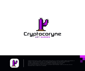 Cryptocoryne Art Garden | Logo-Design von ecorokerz