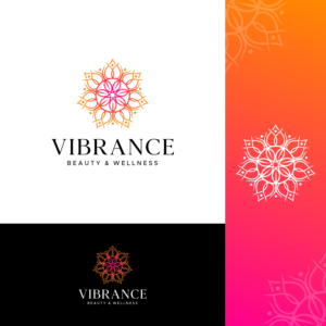 Vibrance Beauty & Wellness | Logo Design by ZeneFashions