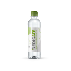 Water Bottle Label design for Healthy Lifestyle Restaurant | Packaging Design by SofiaDesignStudio