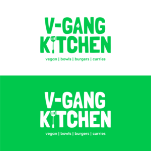 V-Gang Kitchen | Logo Design by Ridho Pratama