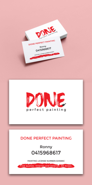 Business Card Design by JanuXart