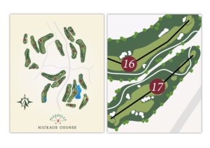 Pinehills golf course layout | Grafik-Design von davidsantacruz7