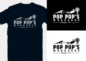 T-shirt Design by ammar_ed for Pop Pop's Work Shop | Design: #27455442