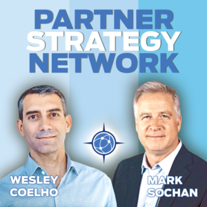 Podcast Cover Art for Partner Strategy Network | Graphic Design by Wally_F