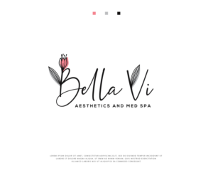 Bella Vi Aesthetics and Med Spa | Logo Design by ecorokerz