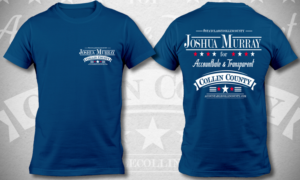 Joshua Murray for Accountbale & Transparent Collin County | T-shirt Design by Jonya