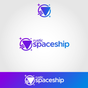 Rustic Spaceship | Logo Design by DigitalArt