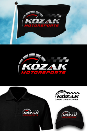 Kozak Motorsports | Logo Design by Rueell Artss