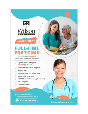 Advertisement Design by KreativeMadz for Wilson Care Group | Design #27457463