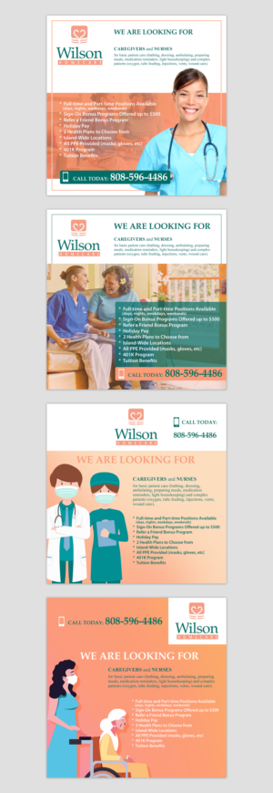 Advertisement Design by Victor_pro for Wilson Care Group | Design #27458791