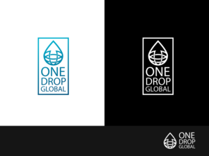 Logo Design by Taya Bright for One Drop Global | Design #27492568