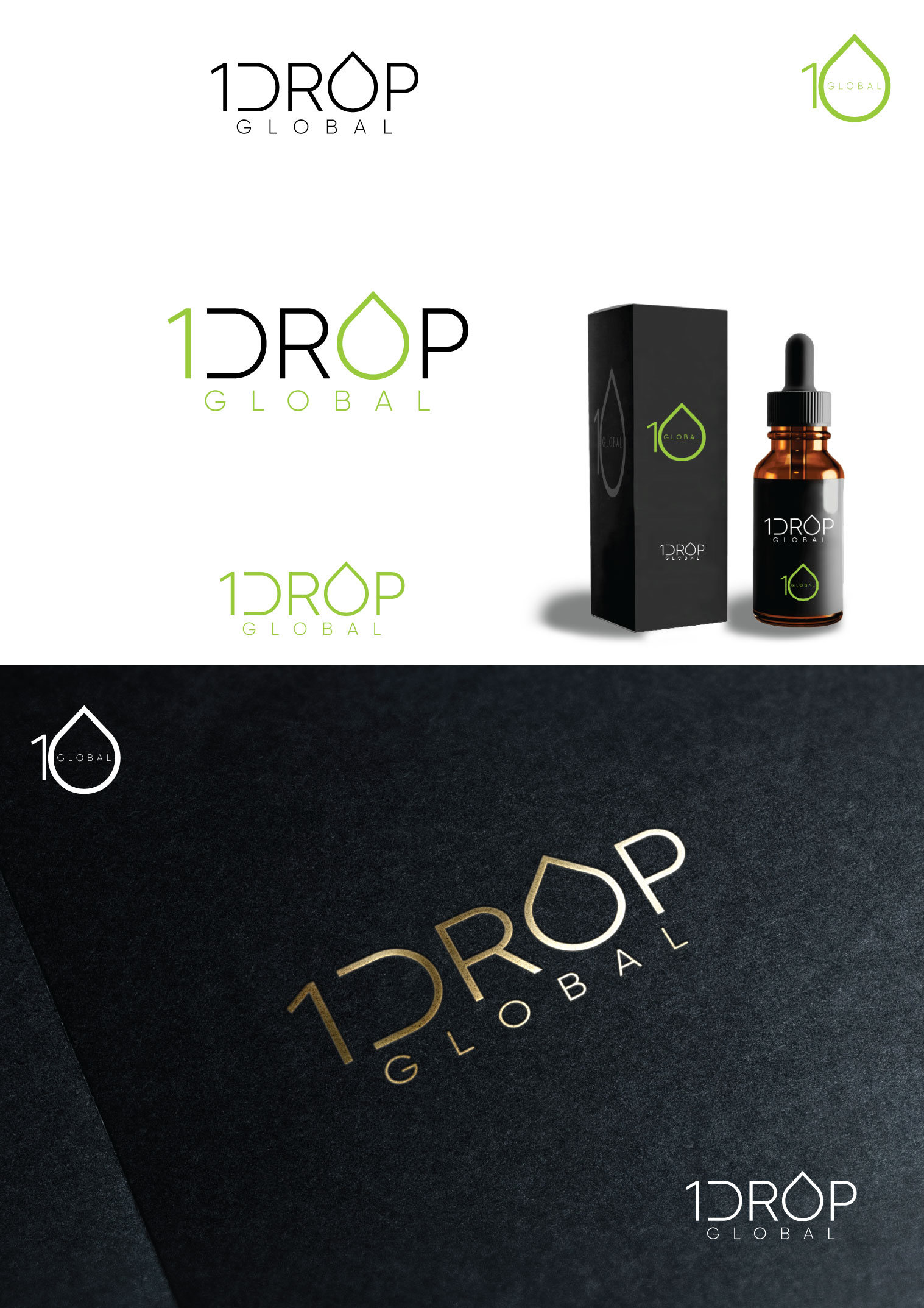 Logo Design by Sevy for One Drop Global | Design #27488607