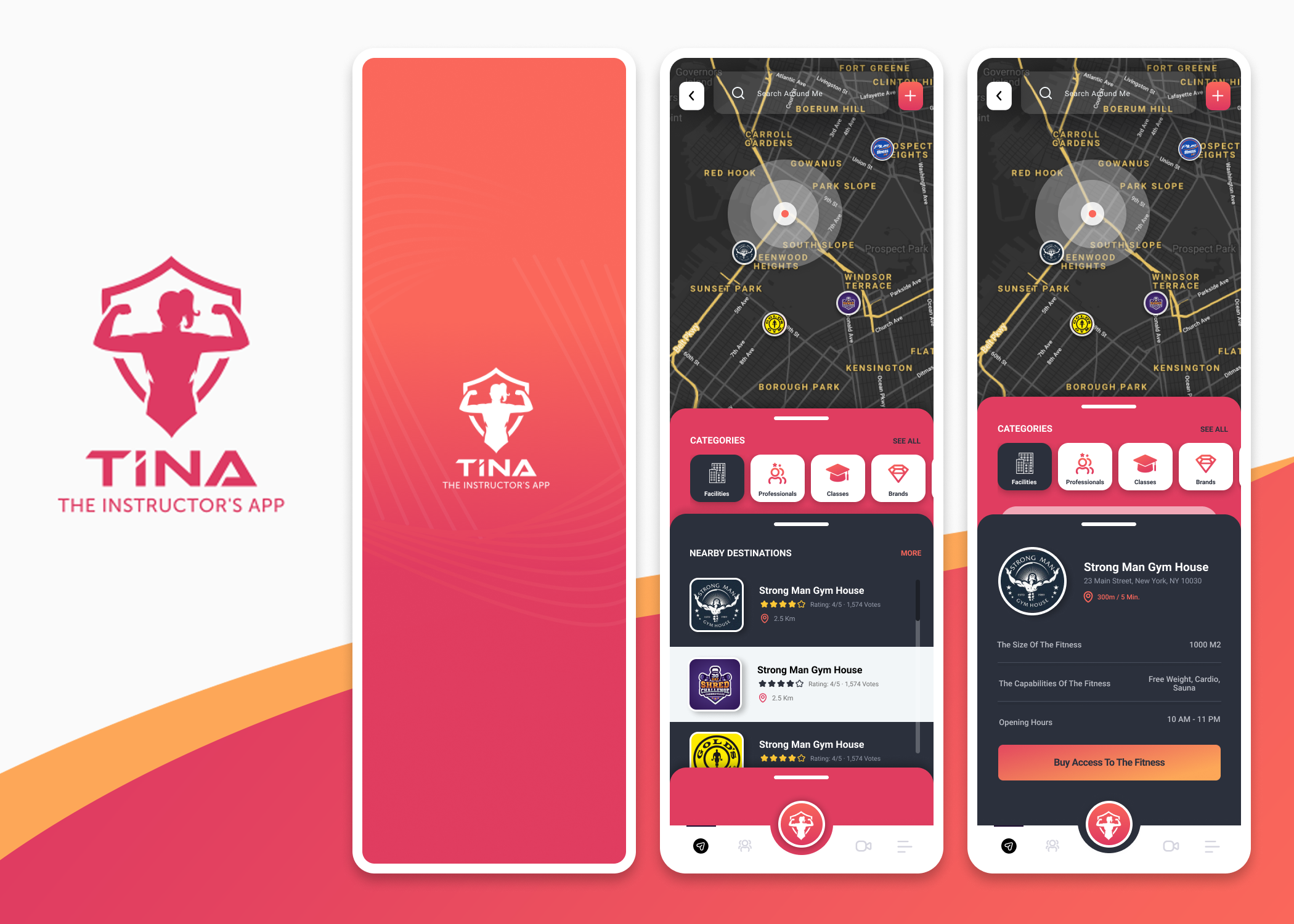 App Design by Deli for Passion Fitness | Design: #27509907