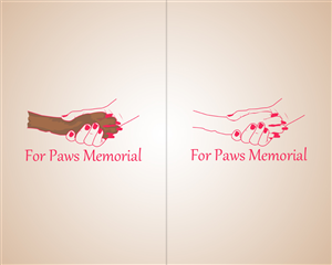 Logo Design by Donn Marlou Ramirez for For Paws Memorial | Design #3104896